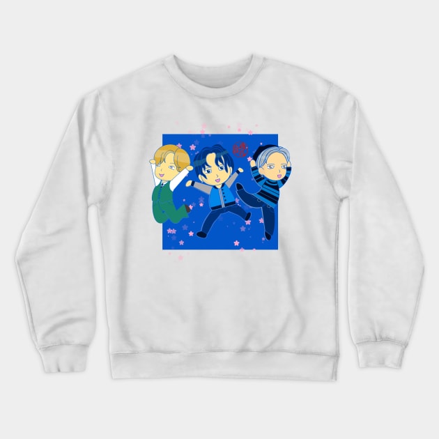 K Pop Crewneck Sweatshirt by EV Visuals